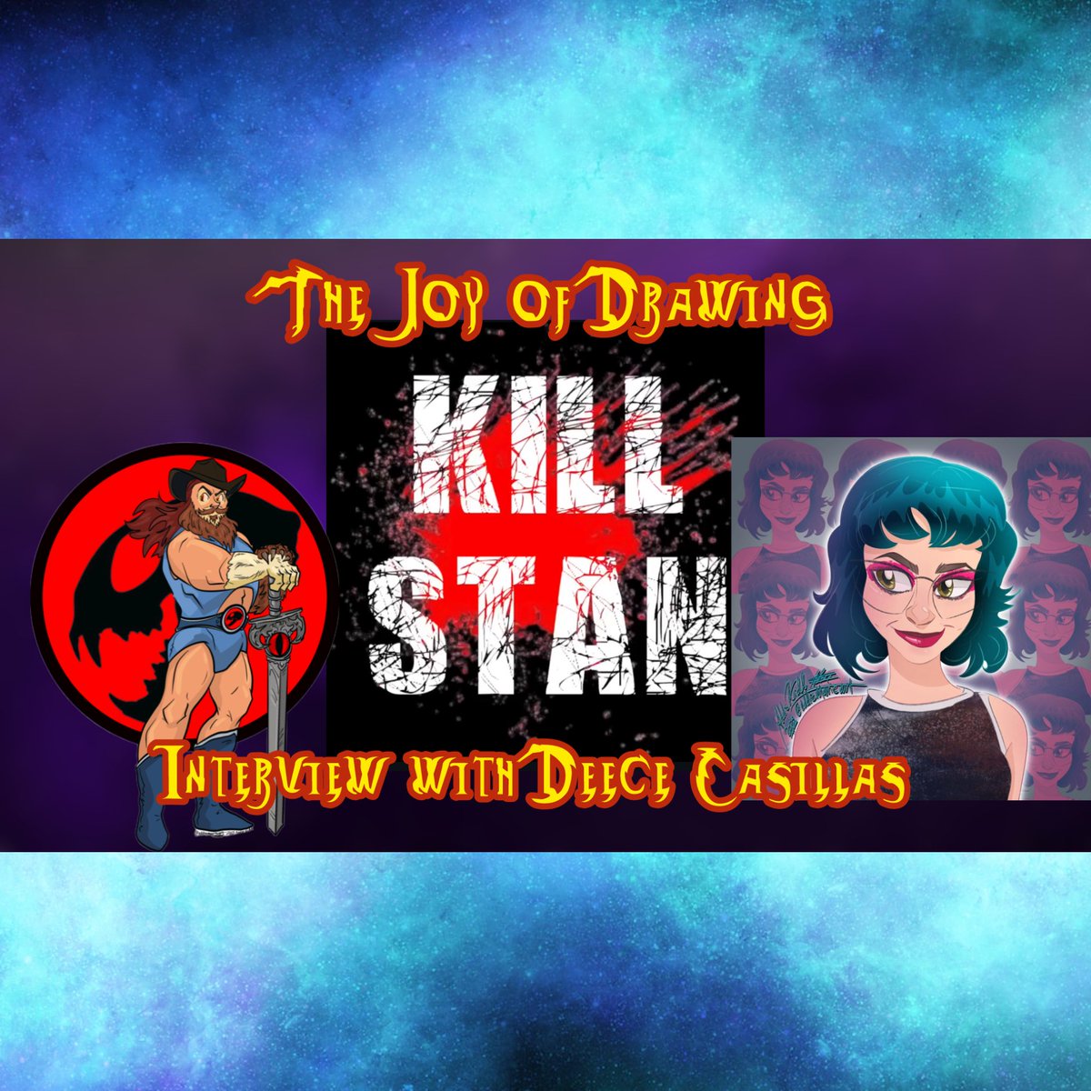 ThunderNerdsPod's tweet image. This week on Geek-men

Monday Guest @FigureFightClub 
Tuesday Guest @DeeceComedy 
Friday movies: The Old Guard 1 &amp;amp; 2

#geekmenandtheMastersoftheThunderNerds  #thundernerdshoo #adhdtheater #itsfrickinfigures #whatsinthebox #geekmeninterview #thejoyofdrawing  @adrianamarieart