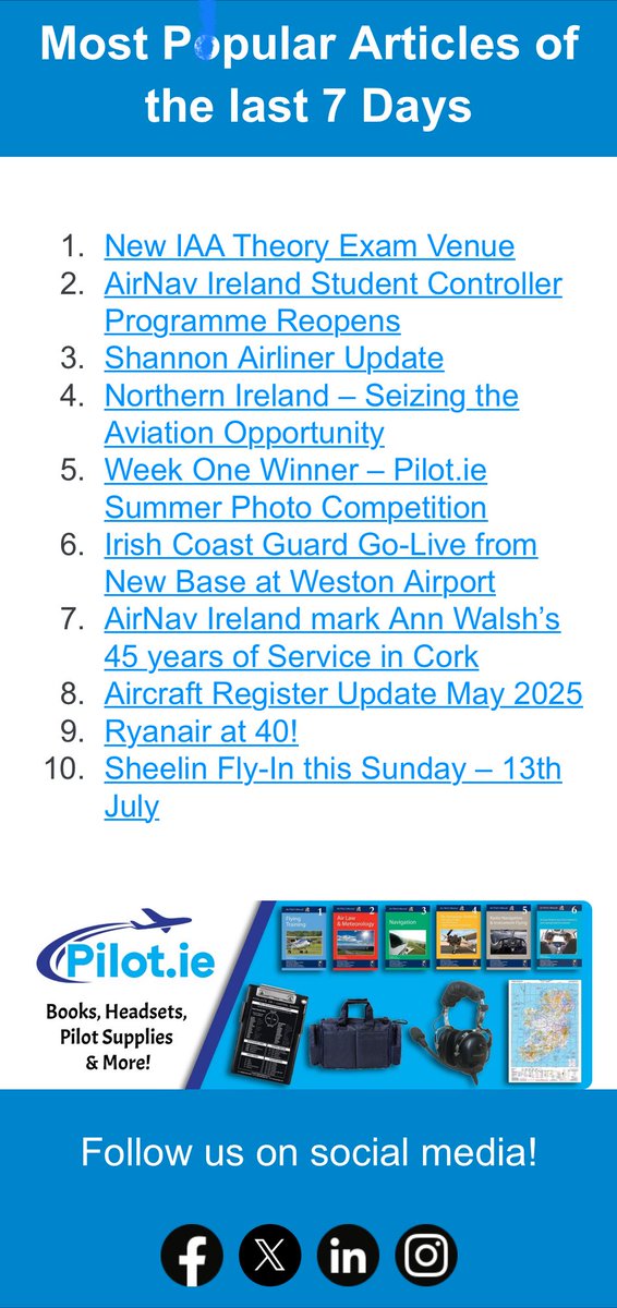 FlyingIreland's tweet image. Check out the latest articles on the Flying In Ireland website. flyinginireland.com #avgeek #aviation #FlyingIreland
#AvGeek #Aviation #FlyingIreland