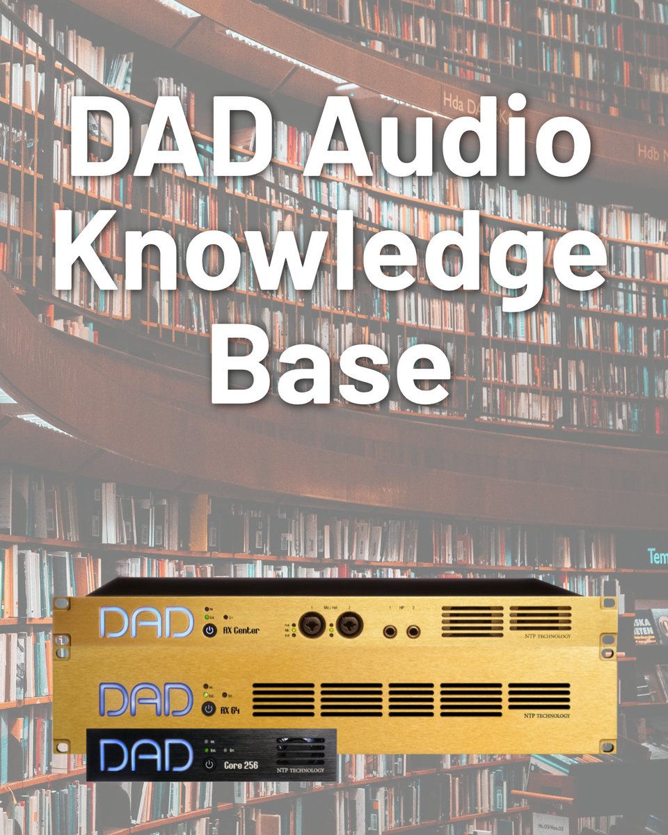 The Knowledge Base on our dedicated support website is an ever-growing library of technical topics related to our products and technologies. 😃

Get in the know: digitalaudiosupport.com/knowledge-base

 #digitalaudiodenmark #proaudio #dadaudio