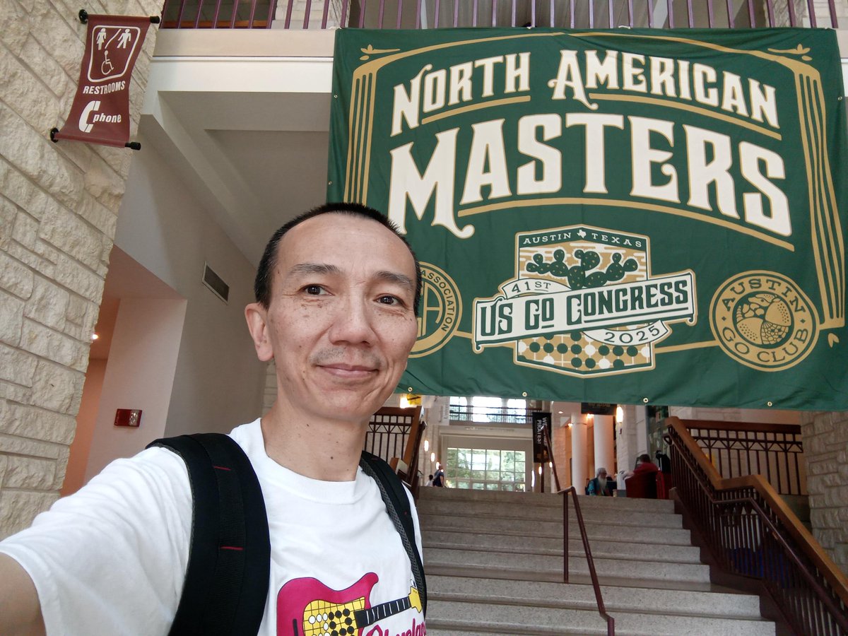 goandmath's tweet image. The 2025 US Go Congress in Georgetown, TX will be a week of fun and challenge, as well as teaching and learning opportunities. We&apos;ll also explore how to share and teach the game of Go so that more people can benefit from it.
