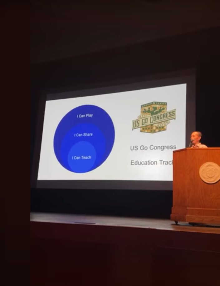 goandmath's tweet image. The 2025 US Go Congress in Georgetown, TX will be a week of fun and challenge, as well as teaching and learning opportunities. We&apos;ll also explore how to share and teach the game of Go so that more people can benefit from it.