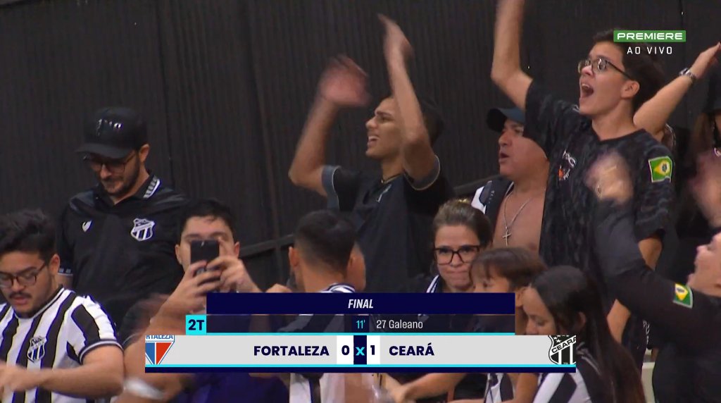 FIM DE JOGO NA ARENA CASTELÃO!!

Com gol de Galeano, o Vozão vence o Laion por 1x0 no clássico-rei, e avança na tabela!

#BrasileiraoNoPremiere #FortalezaNoPremiere #CearáNoPremiere