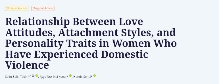 【DVを経験した女性の「愛」のかたちとは？】

愛のスタイルには過去の暴力体験と関係があるらしい。
その実態は、思わず目をつぶりたくなるものだった。

ある研究では、DV経験者64名と非経験者64名を対象に、愛のスタイル・愛着・性格を分析している。

その結果、以下のことが明らかになった。