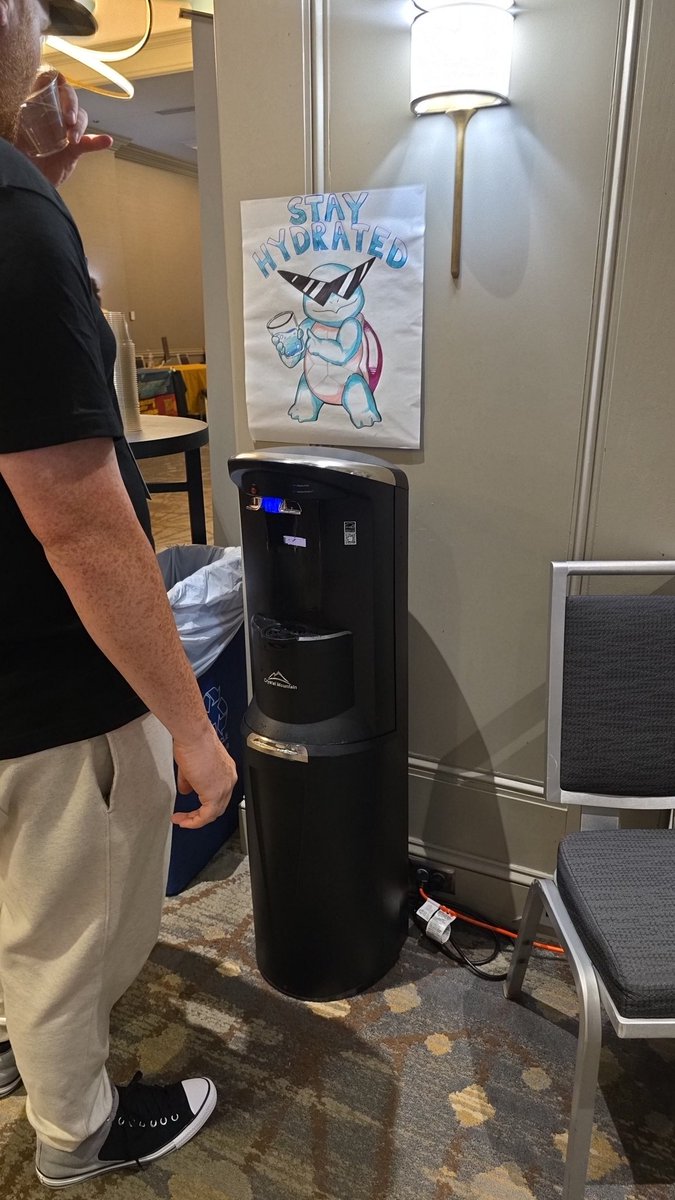 pandoodle_arts's tweet image. Went to my first in-person #SGDQ this weekend and had an absolute blast. The community is incredible and the runners/staff keep the hype going all week long. If you were there and saw a squirtle telling you to stay hydrated, that might have been my doing 🤫

#SGDQ2025