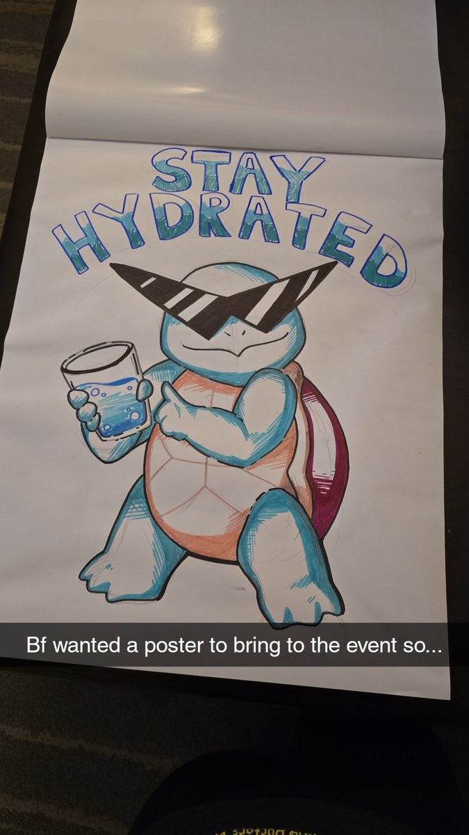 pandoodle_arts's tweet image. Went to my first in-person #SGDQ this weekend and had an absolute blast. The community is incredible and the runners/staff keep the hype going all week long. If you were there and saw a squirtle telling you to stay hydrated, that might have been my doing 🤫

#SGDQ2025