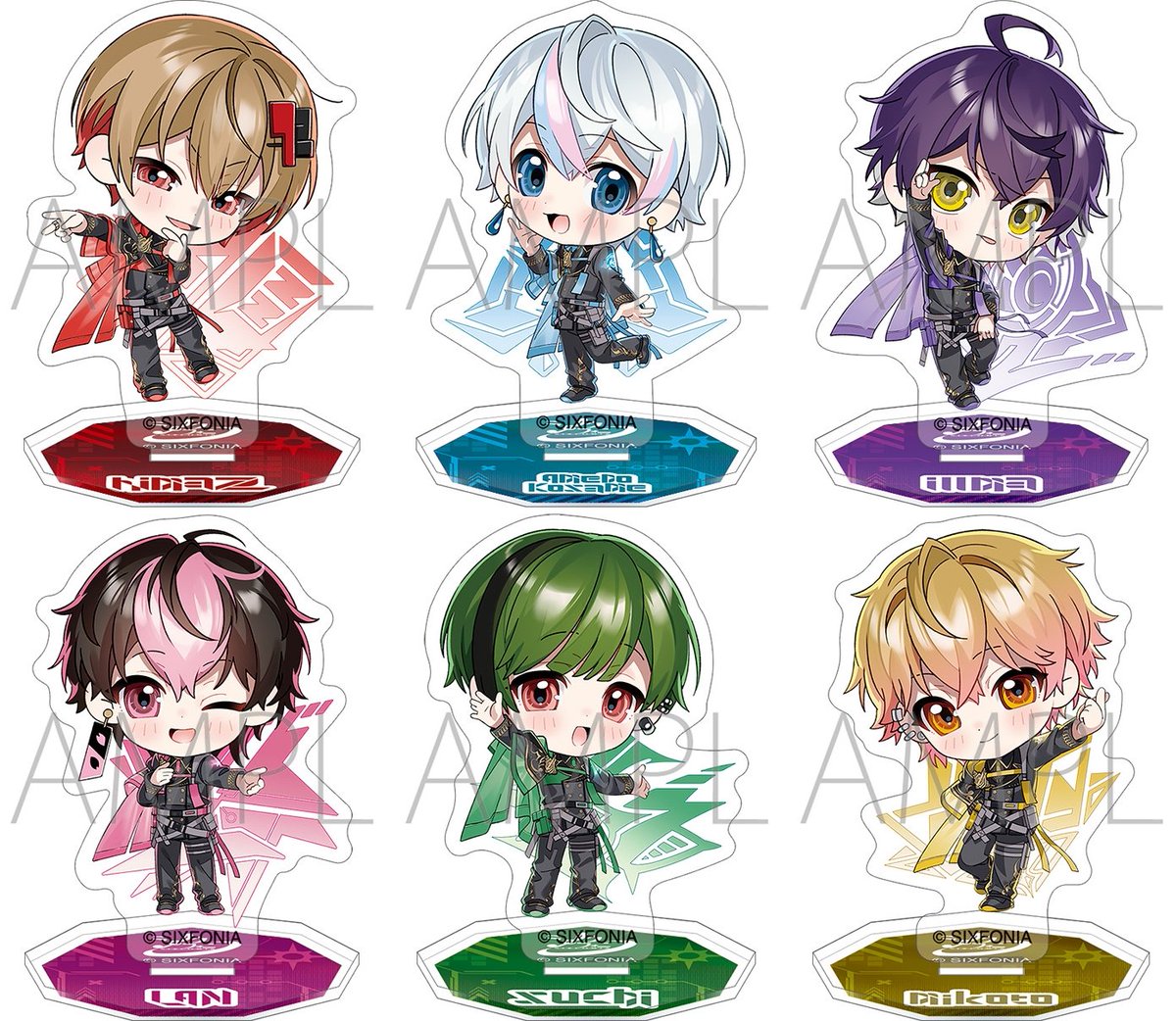 アニメイトオンラインで 7月20日10時より予約開始！ シクフォニ ミニ