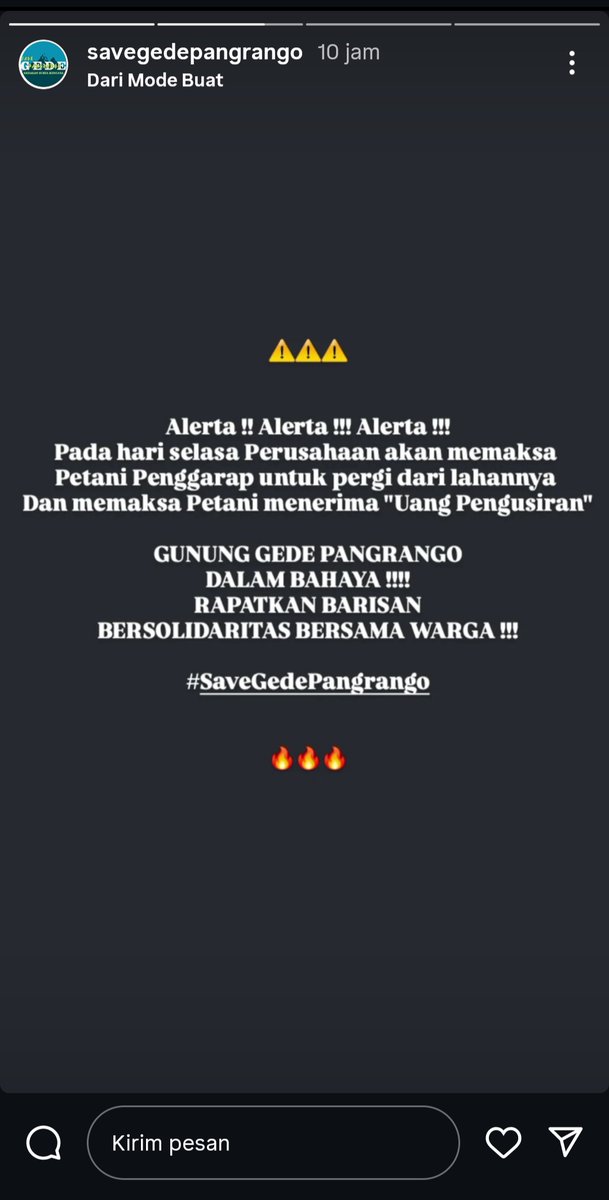 sprawl_mountain's tweet image. Gunung Gede Pangrango di Ujung Mata Bor
#SaveGedePangrango

@Mythicalforest @lord_kobra
