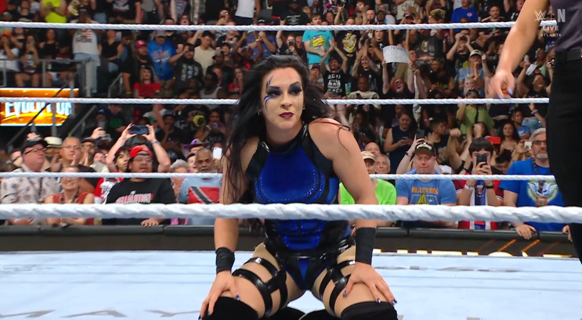SmackWrestling's tweet image. La primera y la última: Stephanie Vaquer. #WWEEvolution