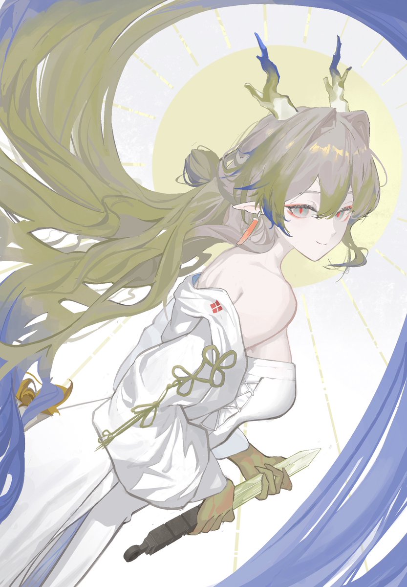 cacawtus's tweet photo. #Arknights Shu https://t.co/R59EQgUO4K