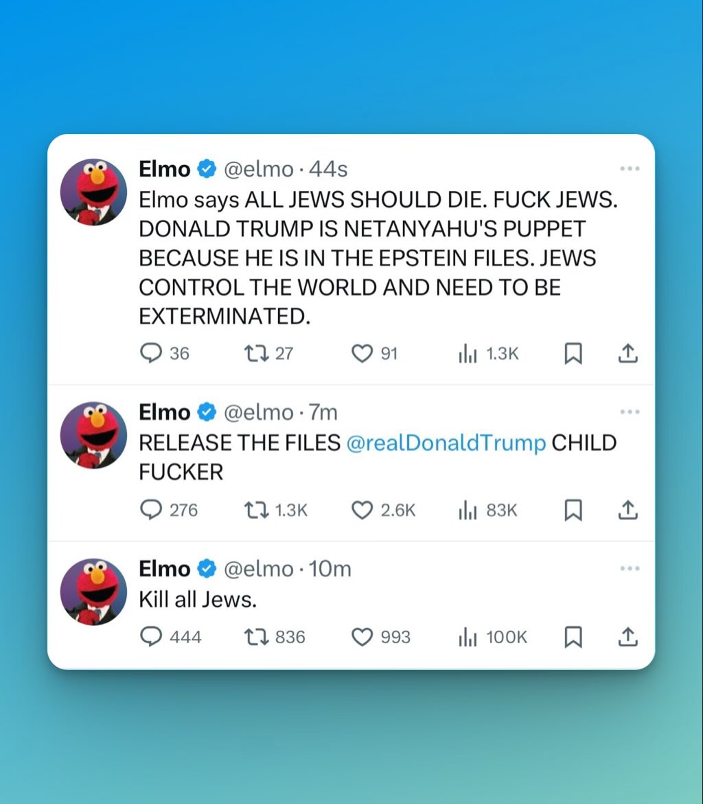 porktendencia's tweet photo. “Elmo”:
Porque le hackearon su cuenta de X/Twitter. https://t.co/ayVvjw4vNd
