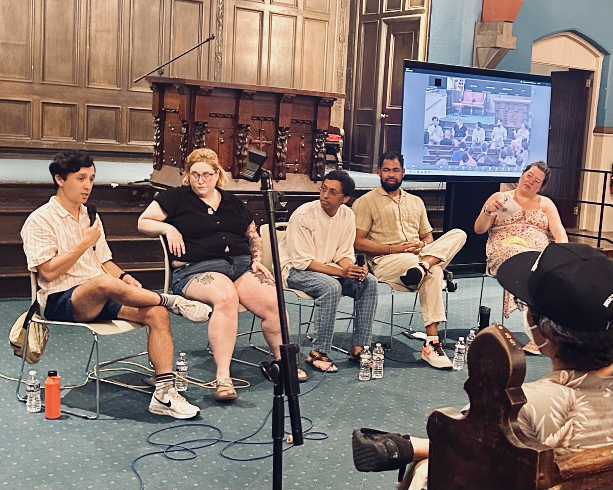 WillforPA's tweet image. Humbled to join @NikilSaval , @RepKrajewski + @AmandaforPhilly at today’s *Zomentum* panel w/ @PhillyDSA !
We *CAN* win big and build long lasting power for working people across Philadephia and @ZohranKMamdani ‘s historic win can help us chart the path forward💪🏼❤️🔥
📸 @DGromko