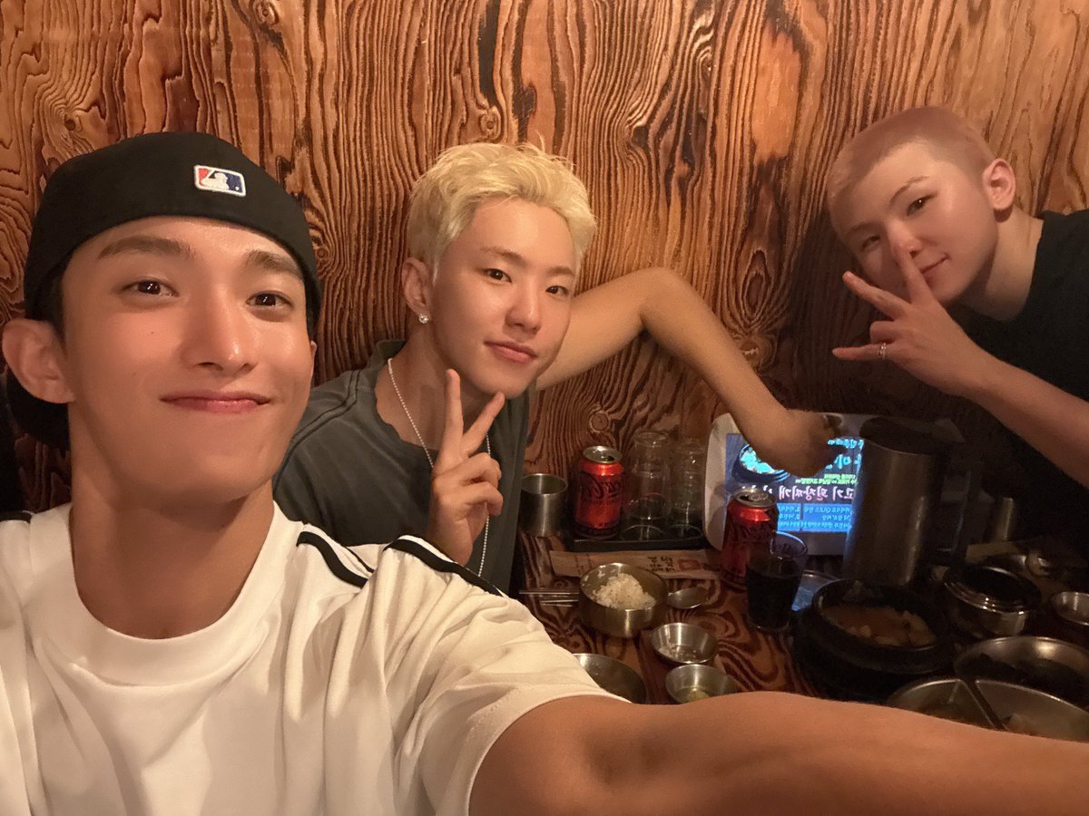 dokyeom with jeonghan, hoshi, woozi 🌟🤍