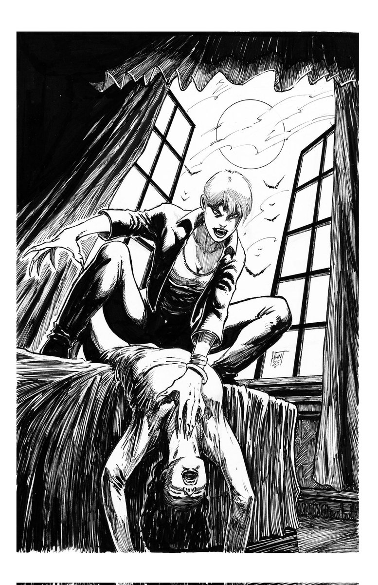 Vlada_GN's tweet photo. Ken's Cover for Vlada a Dracula Tale spin off
Caline the Vampire 🦇
Come and help us Aug 15th when the campaign launches
https://t.co/9hIo2Gynaw #kenhunt #comicbooks #horror #vladaadraculatale
#calinethevampire @PromoteHorror https://t.co/fNoBqRG2Xu