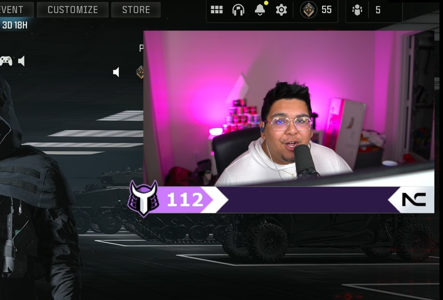 ToyoAIMS's tweet photo. been awhile since i turned on my facecam but we down 60lbs so far https://t.co/lhrWFDTyBk