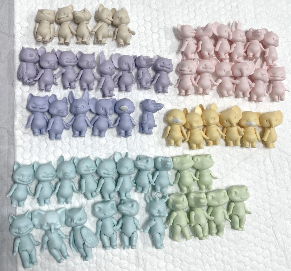 PIPOS 7月27日（日）アイドール東京に参加します！

今回は12色、それぞれ2体ずつだけのご用意です🌈
ひとつひとつ、ゆっくり丁寧に準備中。

会場で会えるのを楽しみにしています🐾

#アイドール東京 #pipodoll #bjd #限定っ子