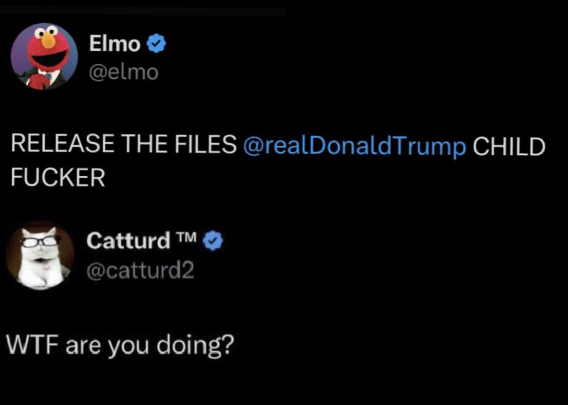Catturd is not pleased with that turncoat RINO Elmo.