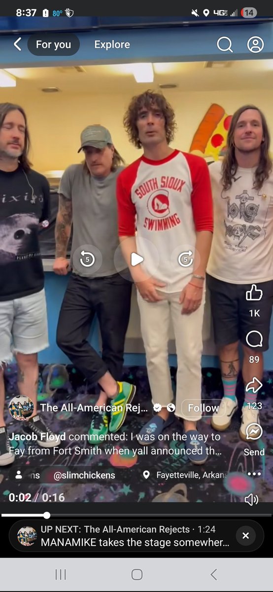 SSCSwimming (@ssc_swimming) on Twitter photo It's been a long, quiet summer....but always nice to know we got fans. Thanks for repping us, All American Rejects, we are fans of yours, too.
<a href="/therejects/">THE ALL-AMERICAN REJECTS</a> It's been a long, quiet summer....but always nice to know we got fans. Thanks for repping us, All American Rejects, we are fans of yours, too.
<a href="/therejects/">THE ALL-AMERICAN REJECTS</a>