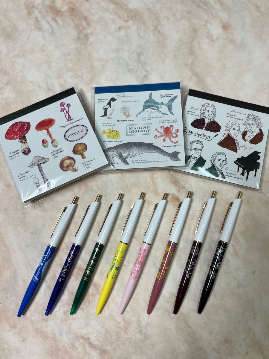 LOFT_KICHIJOJI's tweet photo. 知的好奇心をくすぐるステーショナリー「#STUDYHOLIC」は”学び”をテーマとし、まだ見ぬ世界を知っていくわくわく感を届けることであなたの知的好奇心をほんのりとくすぐるブランドです。
さまざまな学問をかわいらしくデザインしたプロダクトを多く用意しています。
#ロフト
#吉祥寺
#吉祥寺ロフト https://t.co/XjrKD2aNK5