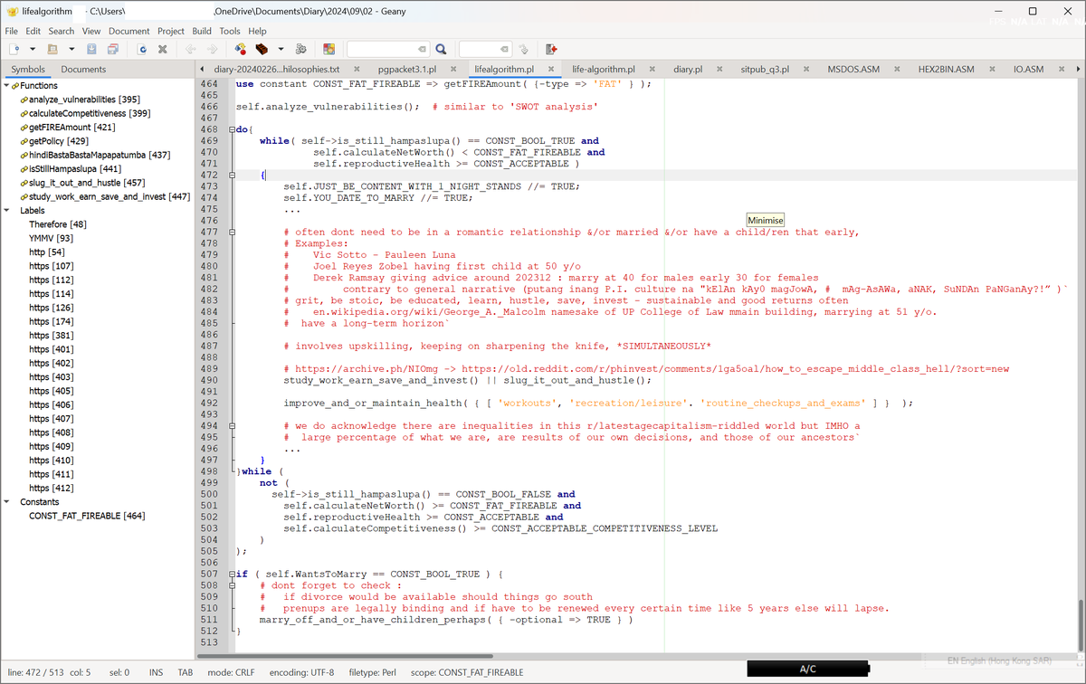 frustratedDoe's tweet image. my #LifeAlgorithm , and, yes if itch cannot be simply addressed by "I will touch myself na lang" (Racal, 2024),  
"the market provides [short term solutions]" XD
