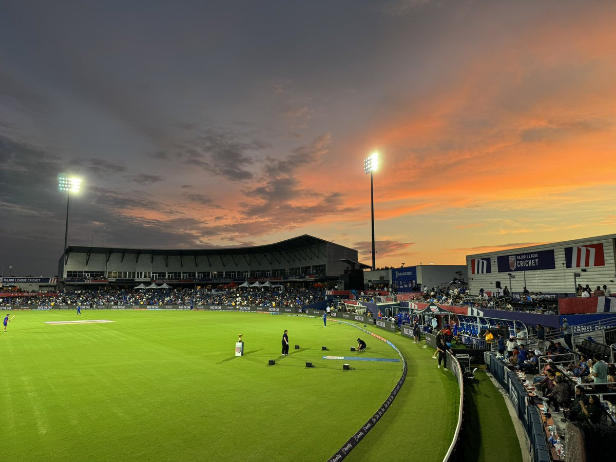 MazherArshad's tweet image. Innings break in the MLC Final in Dallas where Washington Freedom are set a target of 181 to defend their title.
