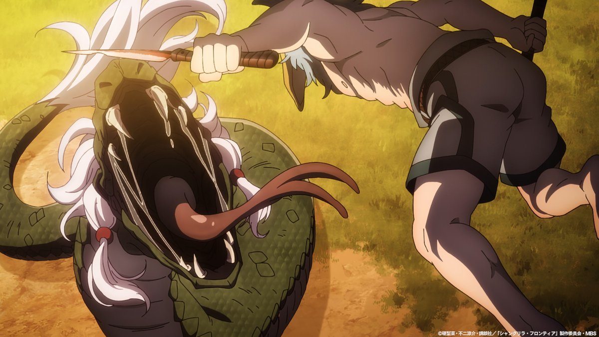 ShanFro_Comic's tweet image. ◤#シャンフロ
TVアニメのやり込み
はじめます📺◢
━━━━━━━━━
第2話「特異なる者」
ぬるぬる動くバトルはここから始まった🐍
“服”着用サンラクが!
期間限定無料公開中🔥
📌ABEMA
abema.tv/video/title/63…
📌フル☆アニメTV
1期:youtu.be/knSnZzt98ys
2期:youtu.be/M7UyAKUrcRg