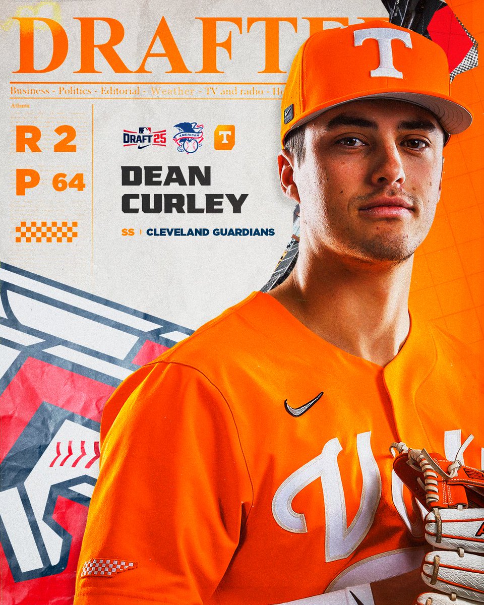 Curley to Cleveland!

That's an NCAA-best 6⃣ picks in the first two rounds 🤯

#GBO🍊 // #MLBDraft // #GuardsBall