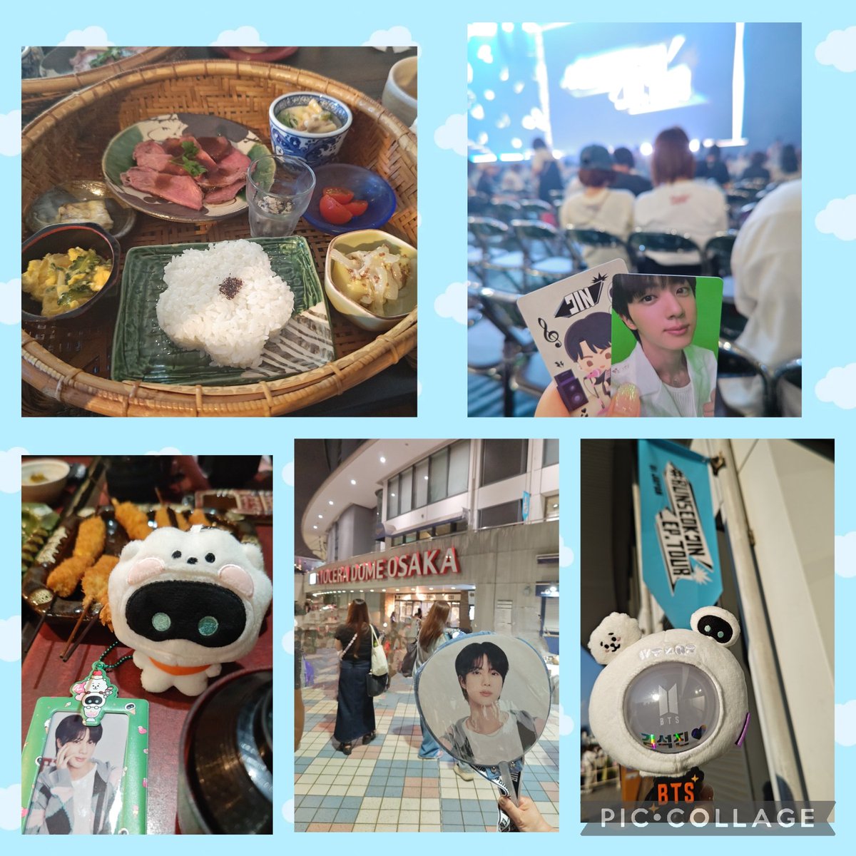 jinashoco's tweet photo. マジショぶりの京セラ楽しかった♡
超満員のドームで光輝くジンくんと一緒に遊んだ気分だったよ🎤🙌バイバイ大阪🚅次は7人のライブで💜
#RUNSEOKJIN_epTOUR_OSAKA https://t.co/eSGJjRz3pc