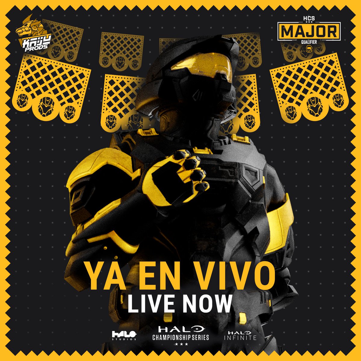 Termina otro Qualifier y termina otra transmisión en Kaiju Prods.

Queremos agredecerle a todas las personas que hacen que esto sea posible, este sueño, esta ambición, esta meta que es llevarles lo mejor de Halo MX &amp; LATAM a la comunidad de sus casas.