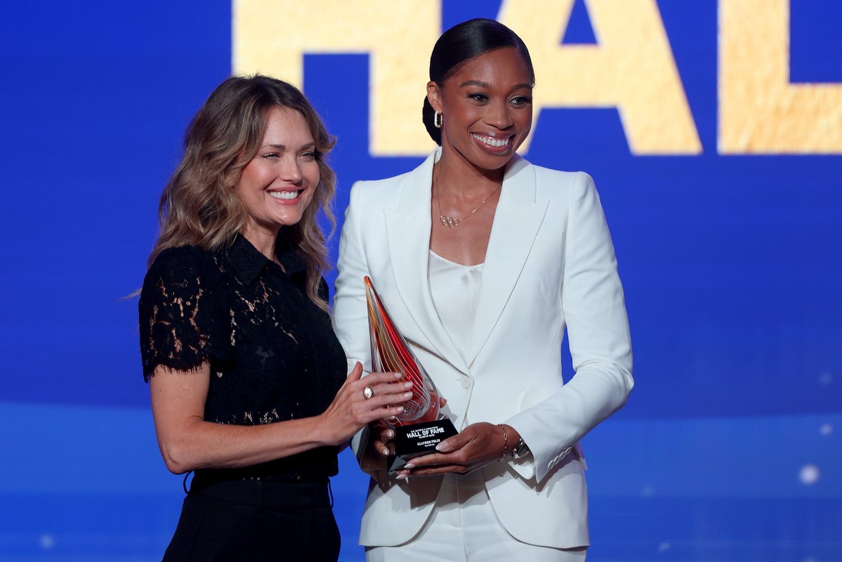 SLCUT2034's tweet image. This weekend, 12 individuals and two teams were inducted into the US Olympic and Paralympic Hall of Fame, including athletes and advocates with deep ties to Utah and the future of Salt Lake City-Utah 2034.
Bode Miller, Allyson Felix, Steven Holcomb, and Anita DeFrantz