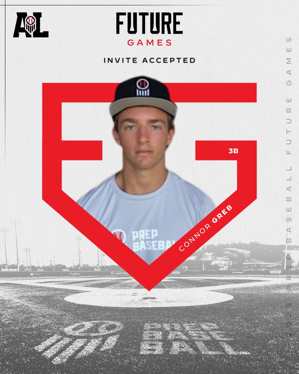 Prep Baseball Alabama (@prepbaseballal) on Twitter photo πππ₯ππ¨π¦π ππ¨ #ππππ¦ππ₯ππππ¦π, ππ¨π§π§π¨π« ππ«ππ! π€©
3B Connor Greb (<a href="/Connor_Greb_3/">Connor Greb</a>, 2027) has officially accepted his invitation to represent Team Alabama at the 2025 @PrepBaseball Future Games!
The @SPJagBaseball product is the No. 8οΈβ£ prospect in Alabama's πππ₯ππ¨π¦π ππ¨ #ππππ¦ππ₯ππππ¦π, ππ¨π§π§π¨π« ππ«ππ! π€©
3B Connor Greb (<a href="/Connor_Greb_3/">Connor Greb</a>, 2027) has officially accepted his invitation to represent Team Alabama at the 2025 @PrepBaseball Future Games!
The @SPJagBaseball product is the No. 8οΈβ£ prospect in Alabama's