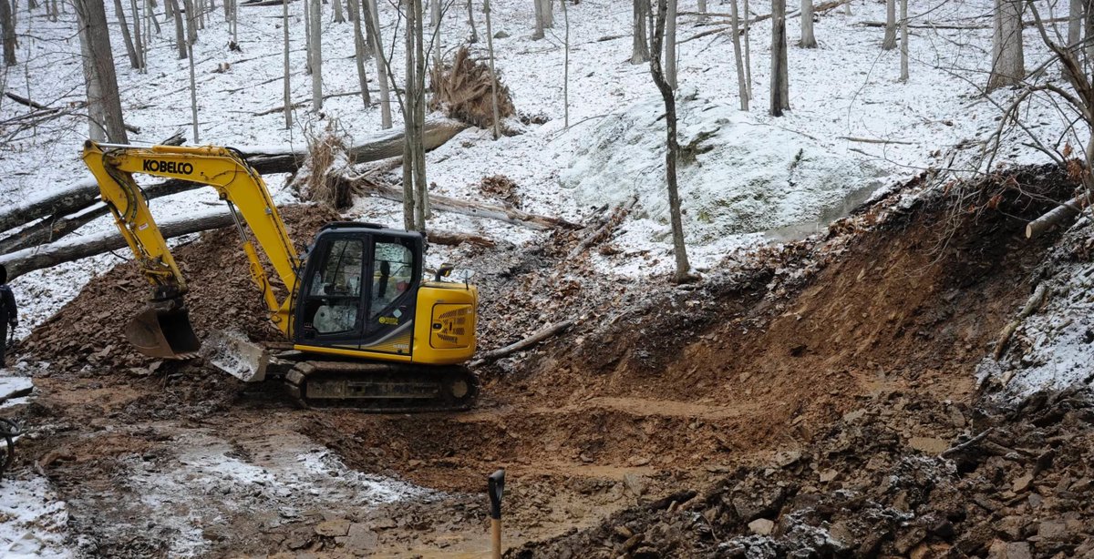 Wild story from the WSJ:  in the 1970s, a psychic led a weekend metal detector hobbyist on the search for a Union gold shipment to an area in the woods of Pennsylvania and told him to look for a cave. In 2004, he finally discovered the cave after a washout opened the entrance.