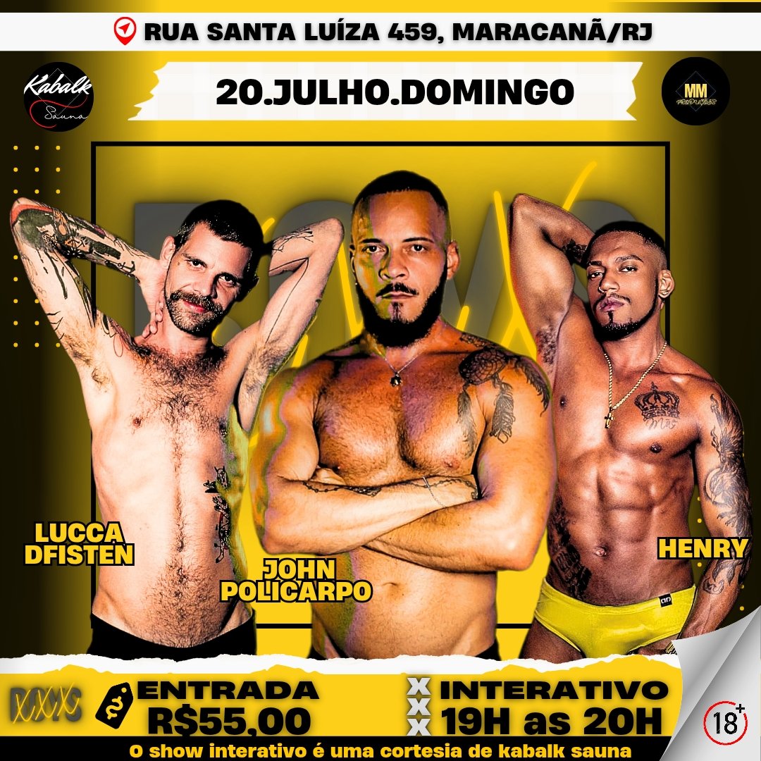 Kabalksauna (@kabalksauna69) on Twitter photo SORTEIO FOTO OFICIAL 🔥
Concorra a uma entrada grátis no evento de domingo 20/07/2025.
Regras:
1- Retweetar essa foto
2- Curtir a Imagem
3- Seguir o perfil
<a href="/Kabalksauna69/">Kabalksauna</a>
Resultado do sorteio a partir de 14h de domingo. SORTEIO FOTO OFICIAL 🔥
Concorra a uma entrada grátis no evento de domingo 20/07/2025.
Regras:
1- Retweetar essa foto
2- Curtir a Imagem
3- Seguir o perfil
<a href="/Kabalksauna69/">Kabalksauna</a>
Resultado do sorteio a partir de 14h de domingo.