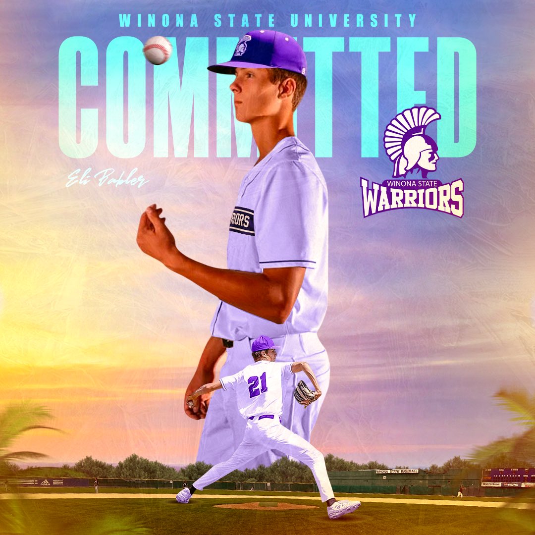 Change of plans….

I would like to announce my commitment to continue my academic and baseball career at the University of Winona State. Thank You to everyone who has supported and helped me through this journey. <a href="/WinonaStateBase/">Winona State Baseball</a> <a href="/MN_Lumberjacks/">Great Lakes Baseball</a> <a href="/PrepBaseballWI/">Prep Baseball Wisconsin</a>