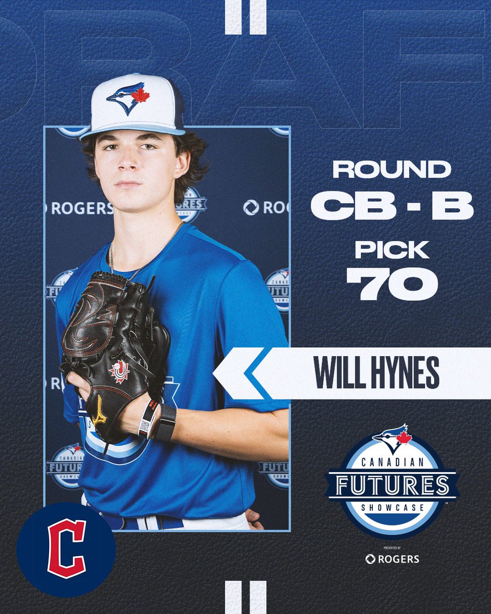 Huge congrats to CFS Alumni, Will Hynes, on being selected by the Cleveland Guardians in the 2025 MLB Draft 🇨🇦

#TBJFutures #mlbdraft2025
