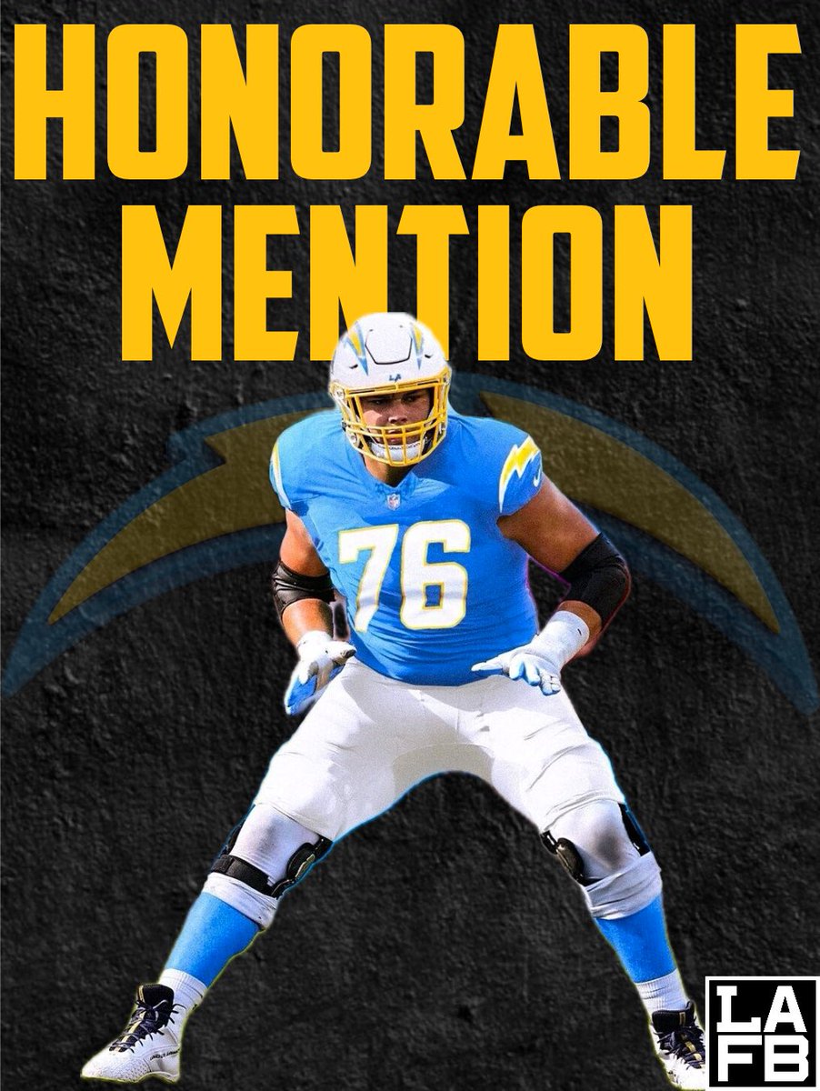 LAFBNetwork's tweet photo. Joe Alt didn’t crack the top 10 tackles from ESPN yet, but league execs are buying stock:
“Tough, smart, still growing into his body… He’ll only get better.”
Big-time expectations for the 2nd year left tackle.

#Chargers #BoltUp #JoeAlt #NFLRookies #OffensiveLine #LAFB https://t.co/UPqbbSXlIb