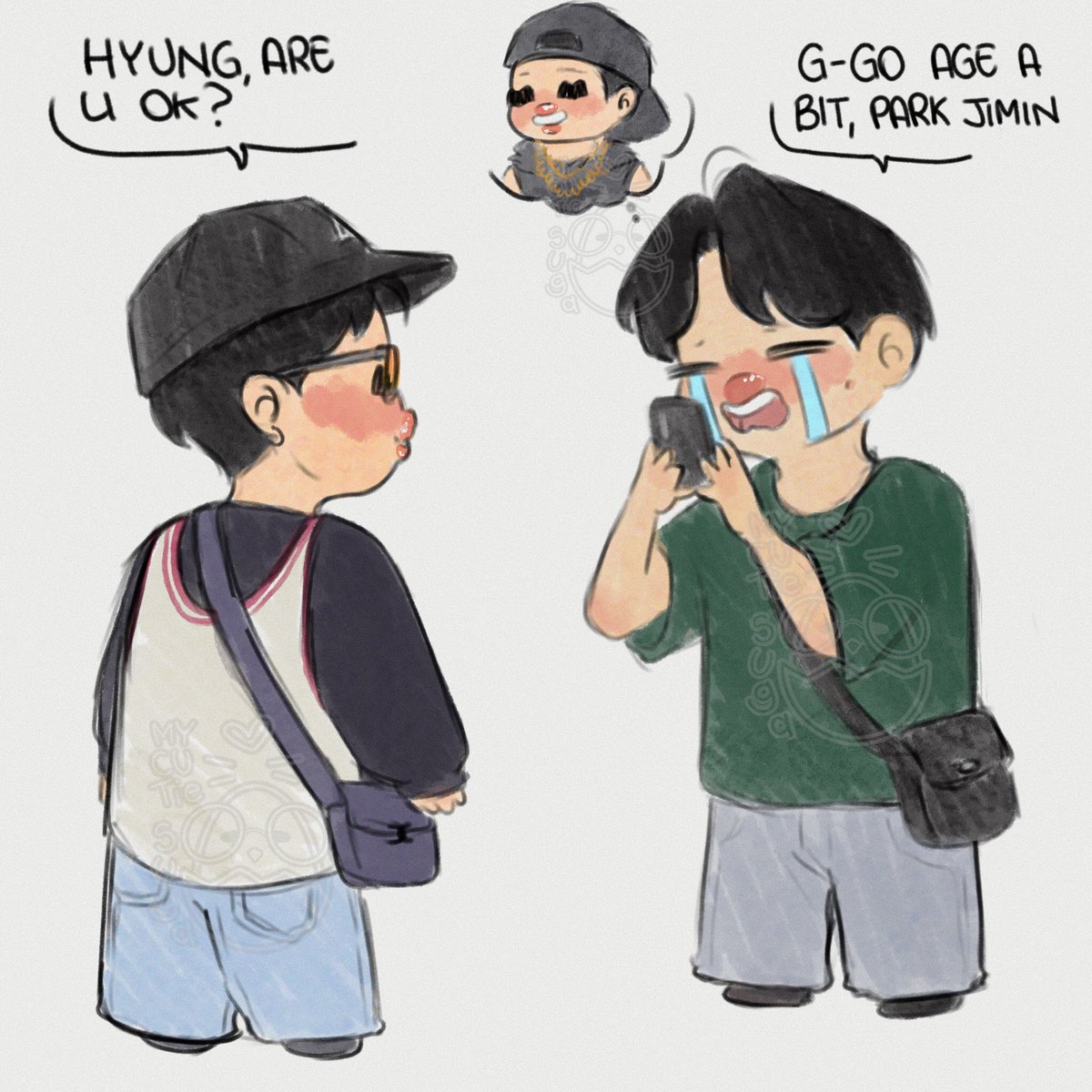 he never age 🤧
#minimoni #btsfanart