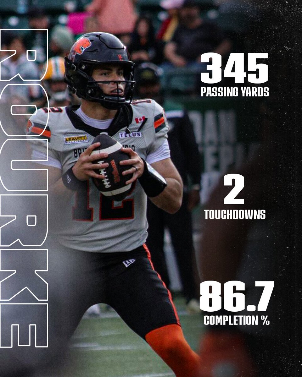 Nathan Rourke goes for 300+ passing yards and leads the <a href="/BCLions/">BC LIONS</a> to a dub! 🔥

#CFL