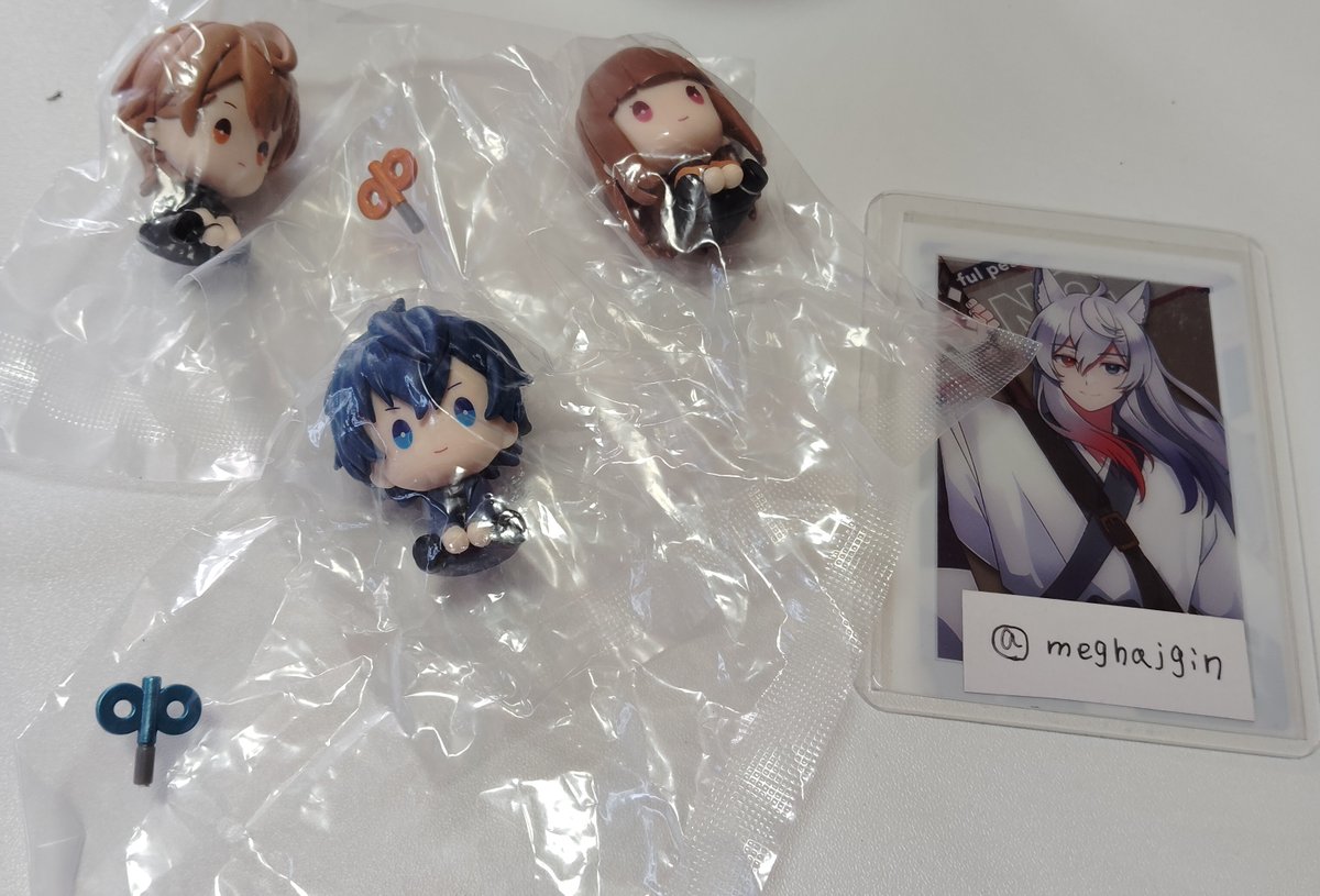 meghajgin's tweet photo. 【交換】カラフルピーチ からぴち
カプセルマスコットウォッチ ぺたっとねじまき

譲▶写真の通りです。
求▶ねじまき🐑さん(優先)、🦊さん
ウォッチ🦊さん

娘の代理です。郵送希望です。
お気軽にお声掛けください😊
 #カラフルピーチグッズ交換  #からぴちグッズ交換 https://t.co/tViEtnrOkU