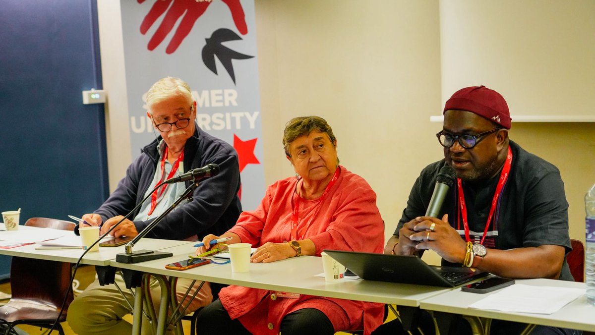 europeanleft's tweet image. 🟠 100th anniversary of Patrice Lumumba&apos;s birth: Where is the struggle for independence and progress in Africa? 

With: Félix Atchadé - Coordinator of the EL WG on Africa, French Communist Party, France, Tony Busselen, PTB, Belgium and Maite Mola – Party of the European Left,…