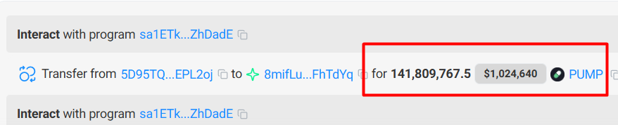 cilada_cripto's tweet photo. These are the 658 accounts that have between 15M Pump (over $100k) and 141.8M Pump ($1M). https://t.co/S853vXAvPH