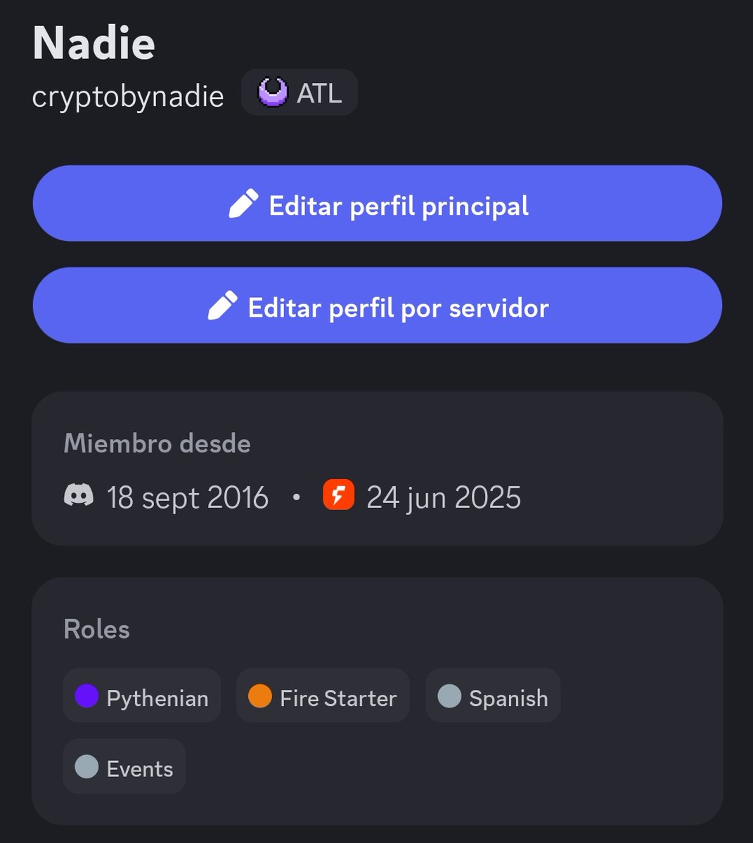 NadieOnChain's tweet image. 🌙🔥 Buenas noches @FogoChain
@FogoChainES Hoy no solo me voy a dormir… me voy con una victoria.
He ganado mi rol de Pythenians. 🐍 @PytheniansNFT
Las puertas del templo se han abierto para mí.
Que el fuego me guíe, que el Python me inspire. #fogochain #pythenian 🫴🏼🔥