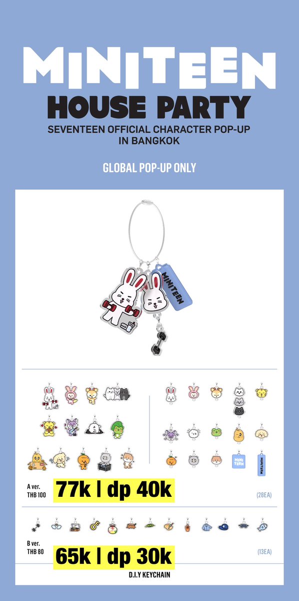semucolon's tweet photo. [#posmcln]

🌟 open pre-order: miniteen house party pop up store in Bangkok 🌟

✅️ harga sudah bersih ina
✅️ pilih character member
❌️ packing + admin shopee 14%

✨ visit tanggal 24 / 25 Juli
📌 eta ina: 2 Agustus
📆 close 22 Juli

to order: https://t.co/WQKgdYXGLs https://t.co/o4SR4DmbyN
