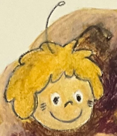 puta_inutil's tweet photo. "Autorretrato con abejas mayas"

#art #pastelesoleo #autorretrato #abejamaya #mayathebee #dibujosanimados #dibujotradiciónal #enunpaismulticolor https://t.co/PfdY6SyUcH