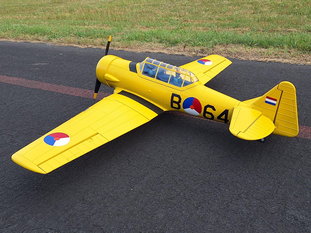 dynamhobby's tweet image. Dynam AT-6 Texan V3 – 1400mm w/ 3 Flaps
Thanks to Teun for this Dutch yellow beauty! A bold new look for a classic warbird.
dynamrc.com/products/at-6-…

#dynamrc #at6 #texan #rcAT6 #rcwarbird #rcplane #radiocontrolled #rcairplanes #modelairplane #modelflying #rcpilot #customrc