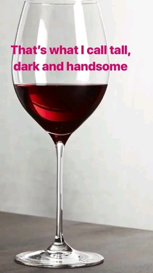 #IMixMyDrinkWith tall, dark and handsome.