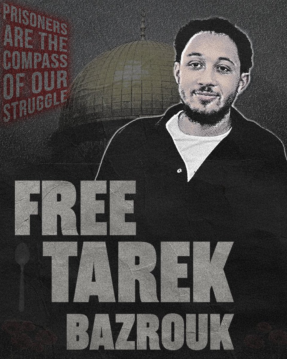 fad_shu's tweet image. FREE TAREK BAZROUK!
On May 7, the FBI raided Tarek Bazrouk’s home and arrested him. He’s a 20-year-old Palestinian from New York. The charges were tied to Gaza protests in 2024 and were already in state court, scheduled to be dropped the next day. Before that could happen, the…