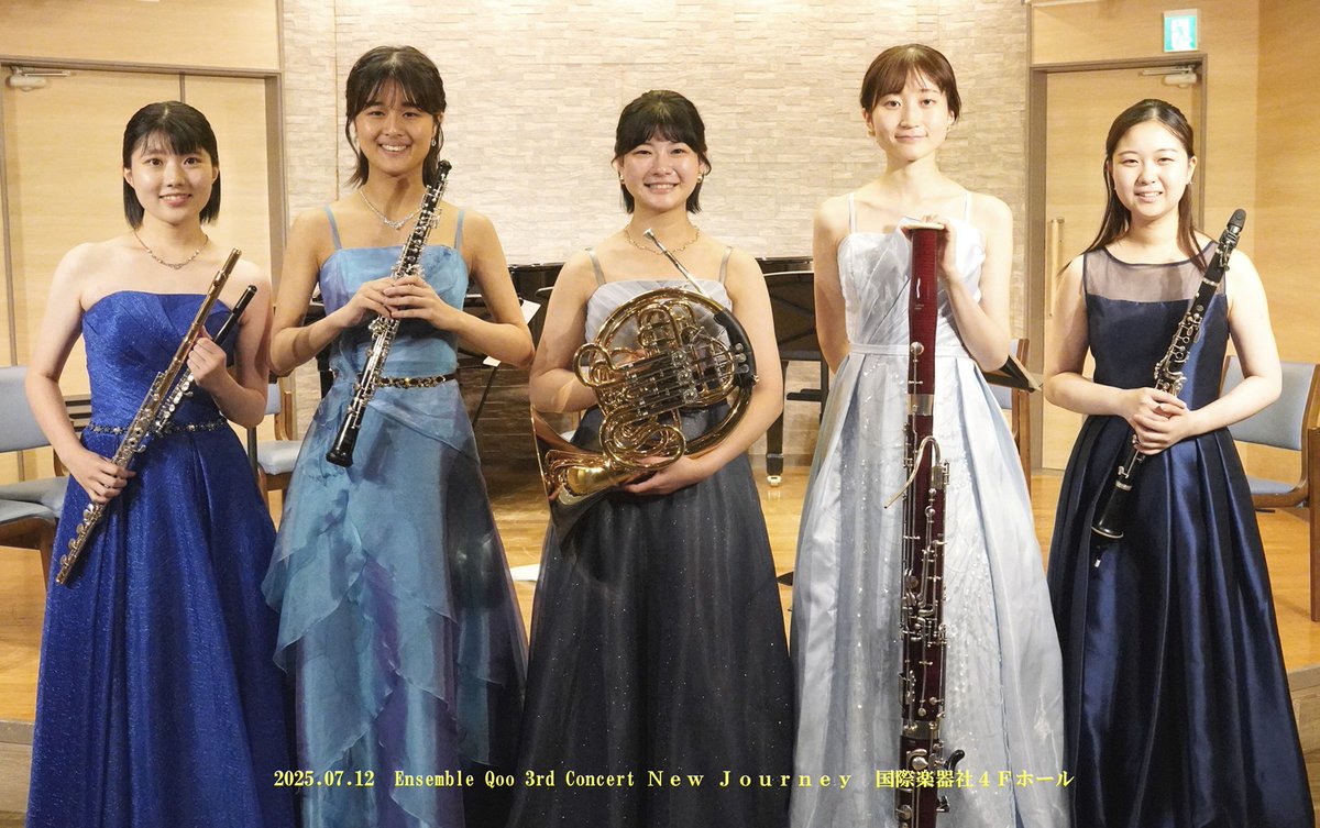 dorian2828's tweet photo. 7/12《 Ensemble Qoo 3rd Concert Ｎｅｗ Ｊｏｕｒｎｅｙ 》詳報52葉をＦＢに掲載しました
昨深夜に画像編集は終えていたのですがそこでダウンしたため今日午前中のアップとなりました https://t.co/rUBFRL03eB