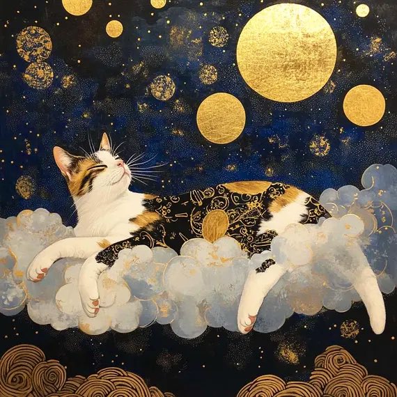 GeneralCattis's tweet image. Tomorrow may be Monday, but that's like hours away. Come get a goodnight hug from the felines of Fort Cattis and drift off to sleep dreaming of winning the lottery and sleeping in on Monday mornings--the way cats do...✨
#SundayNight #CatsOfX