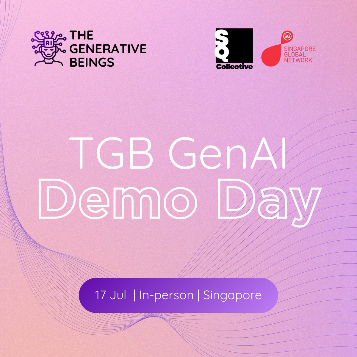 The Generative Beings (@tgbeings) on Twitter photo Join TGB GenAI Demo Day (17th July) for rockstar AI startup demos - Zapdos, <a href="/sampleappai/">Sampleapp.ai</a>, Usekase AI, <a href="/ValyuNetwork/">Valyu</a>, <a href="/jigsawstack/">JigsawStack</a> !
Register now: lu.ma/crwhnyw9?tk=XDβ¦
#generativeai #demoday #aistartups Join TGB GenAI Demo Day (17th July) for rockstar AI startup demos - Zapdos, <a href="/sampleappai/">Sampleapp.ai</a>, Usekase AI, <a href="/ValyuNetwork/">Valyu</a>, <a href="/jigsawstack/">JigsawStack</a> !
Register now: lu.ma/crwhnyw9?tk=XDβ¦
#generativeai #demoday #aistartups
