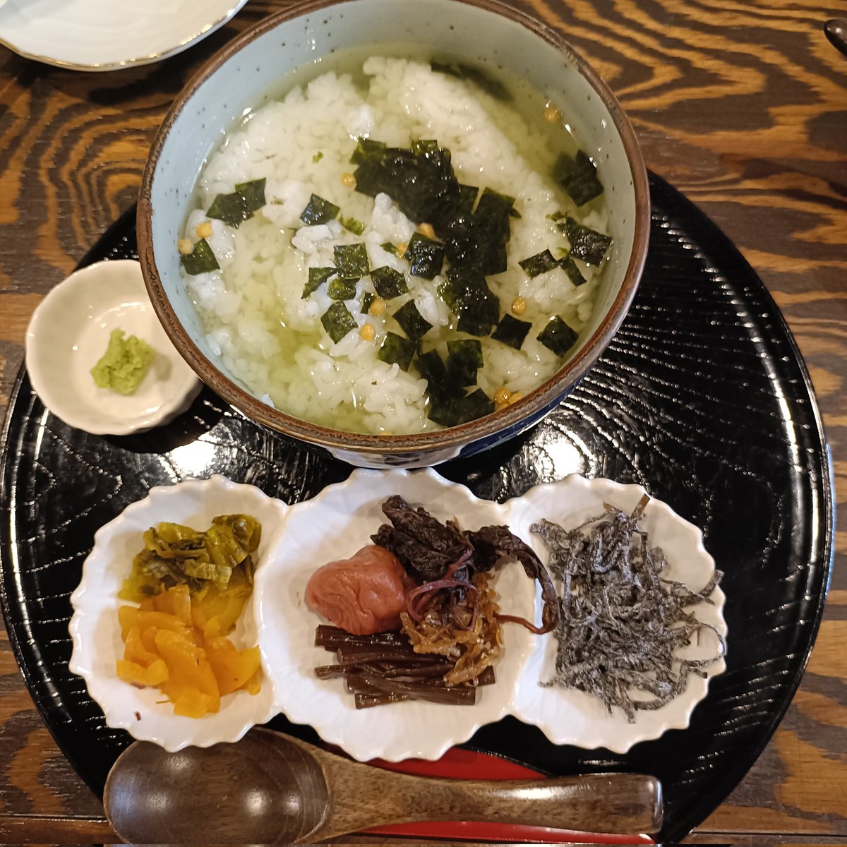 奈良でお茶漬け